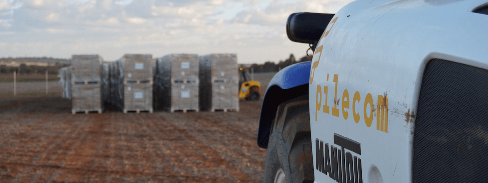 Junee Solar Farm Pilecom New South Wales Machinery
